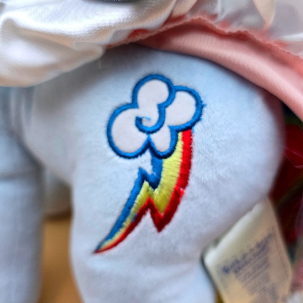 Build-A-Bear My Little Pony Rainbow Dash Plush 15 inch with Rainbow Dress‎ Wings - Picture 9 of 16
